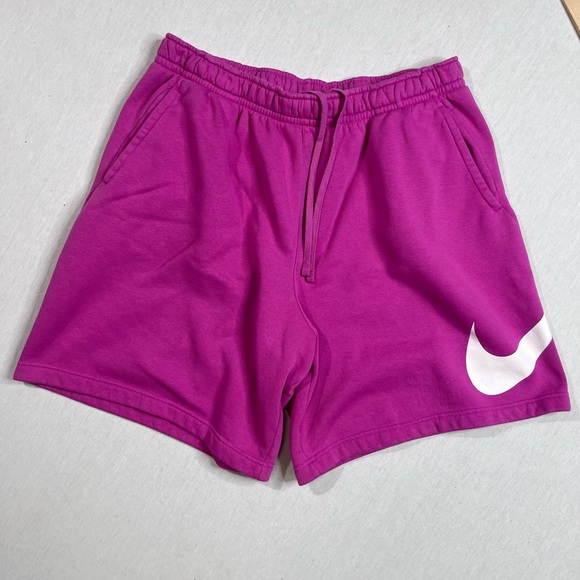 Nike Men’s Hot Pink Shorts, XXL Athletic sweat shorts - Picture 1 of 5
